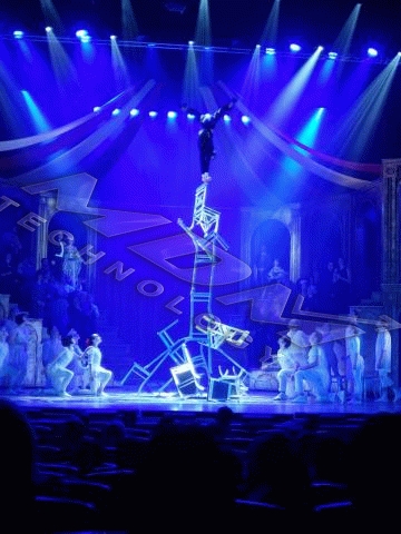 «Эквилибр на стульях» от Василия Деменчукова, мюзикл «Принцесса цирка» в Московском театре мюзикла