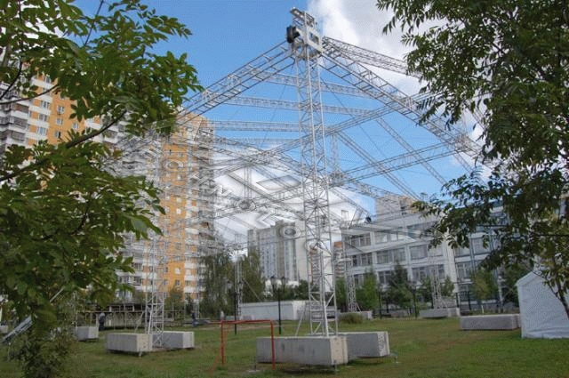 Концертный комплекс КК25×49×11 на территории театрального колледжа имени Леонида Филатова