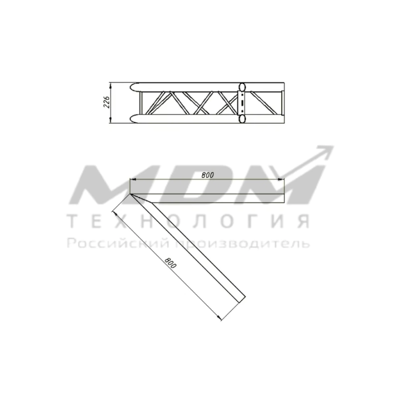 Угловой блок СLD23U019UT - завод MDM-Технология