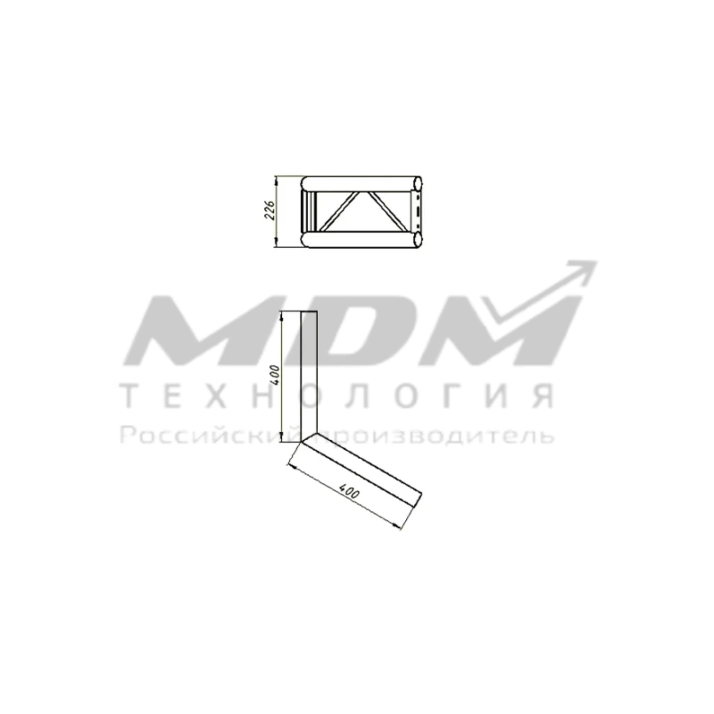 Угловой блок СLD23U022UT - завод MDM-Технология