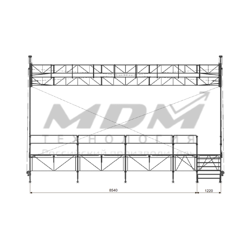 Сценический комплекс СК-3.2 - завод MDM-Технология