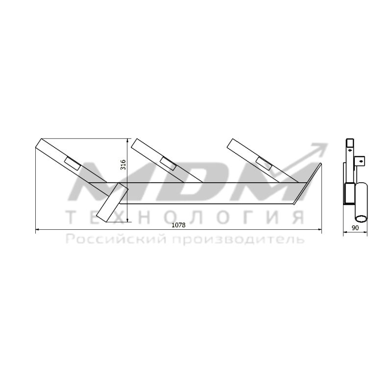 Тетива ТЛЛ3 - завод MDM-Технология