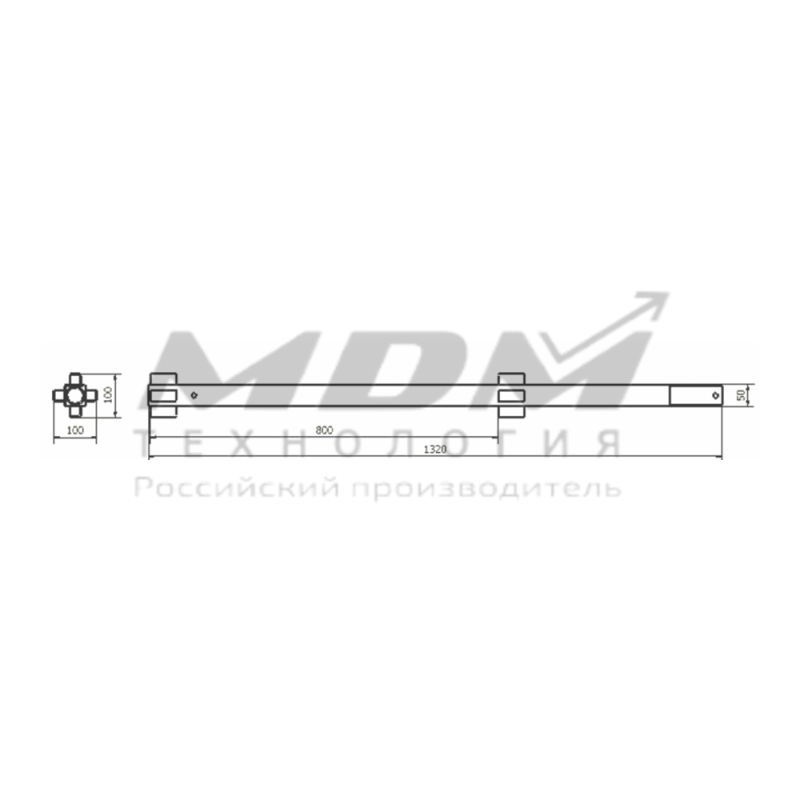 Опора ОС800х1320 - завод MDM-Технология