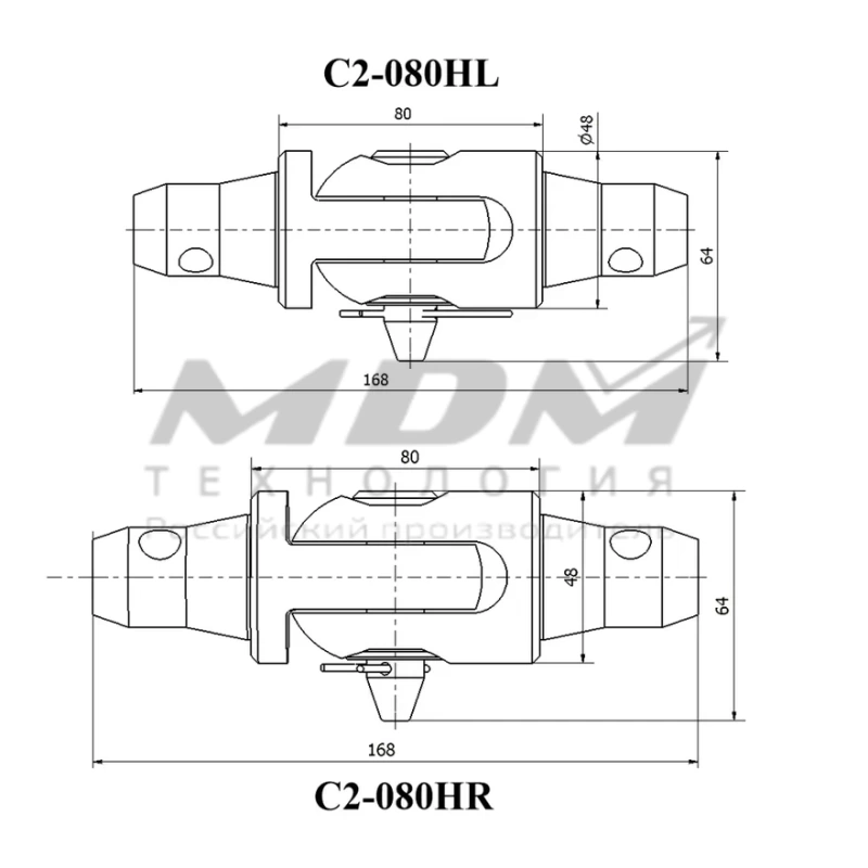 Комплект соединителей CMH2-168 - завод MDM-Технология