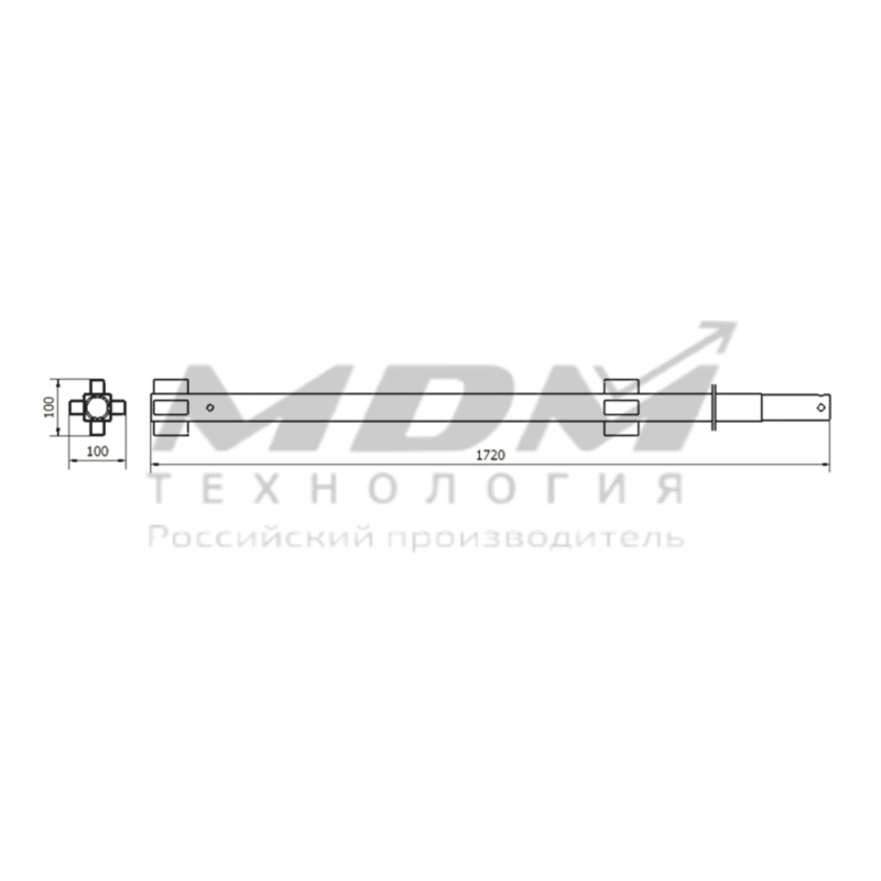 Опора ОС800х1720 - завод MDM-Технология