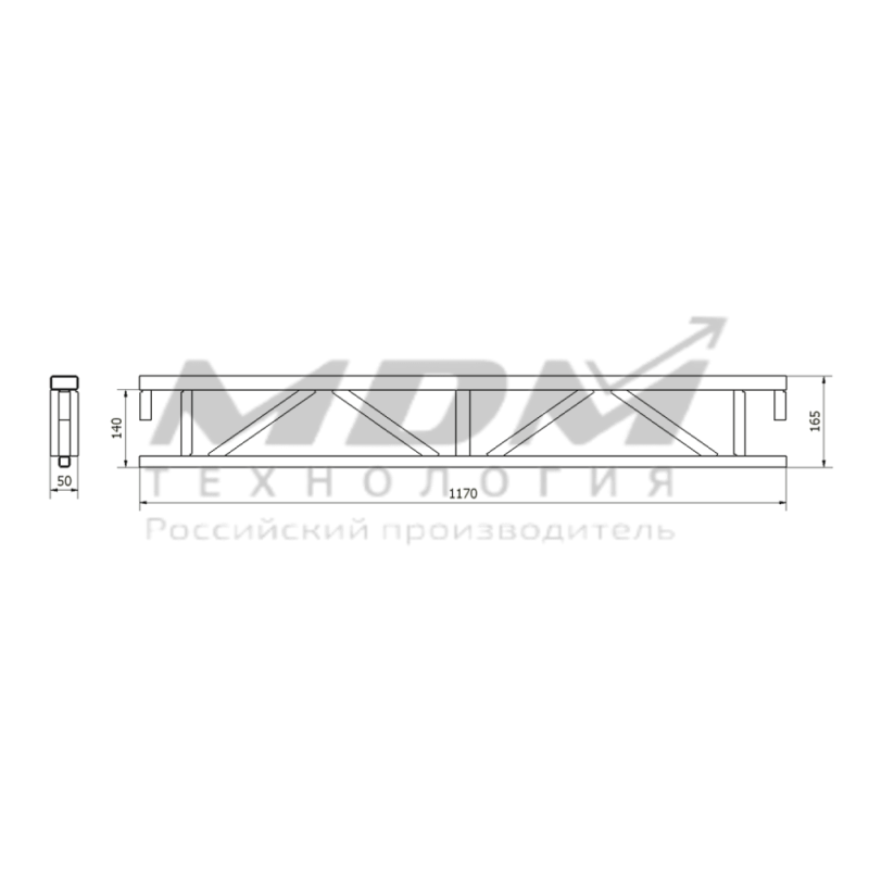 Ферма ФСМ140х1170 - завод MDM-Технология
