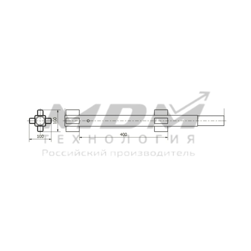 Опора ОС400х720 - завод MDM-Технология